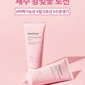 Bouncy gel-type cream infused with Jeju Cherry Blossom that absorbs instantly into skin to hydrate and boost radiance, leaving it soft and visibly glowing